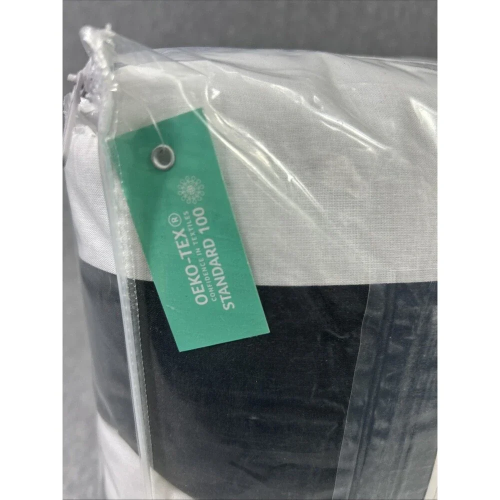 Toddler Rugby Striped Cotton Kids' Comforter Navy - Pillowfort